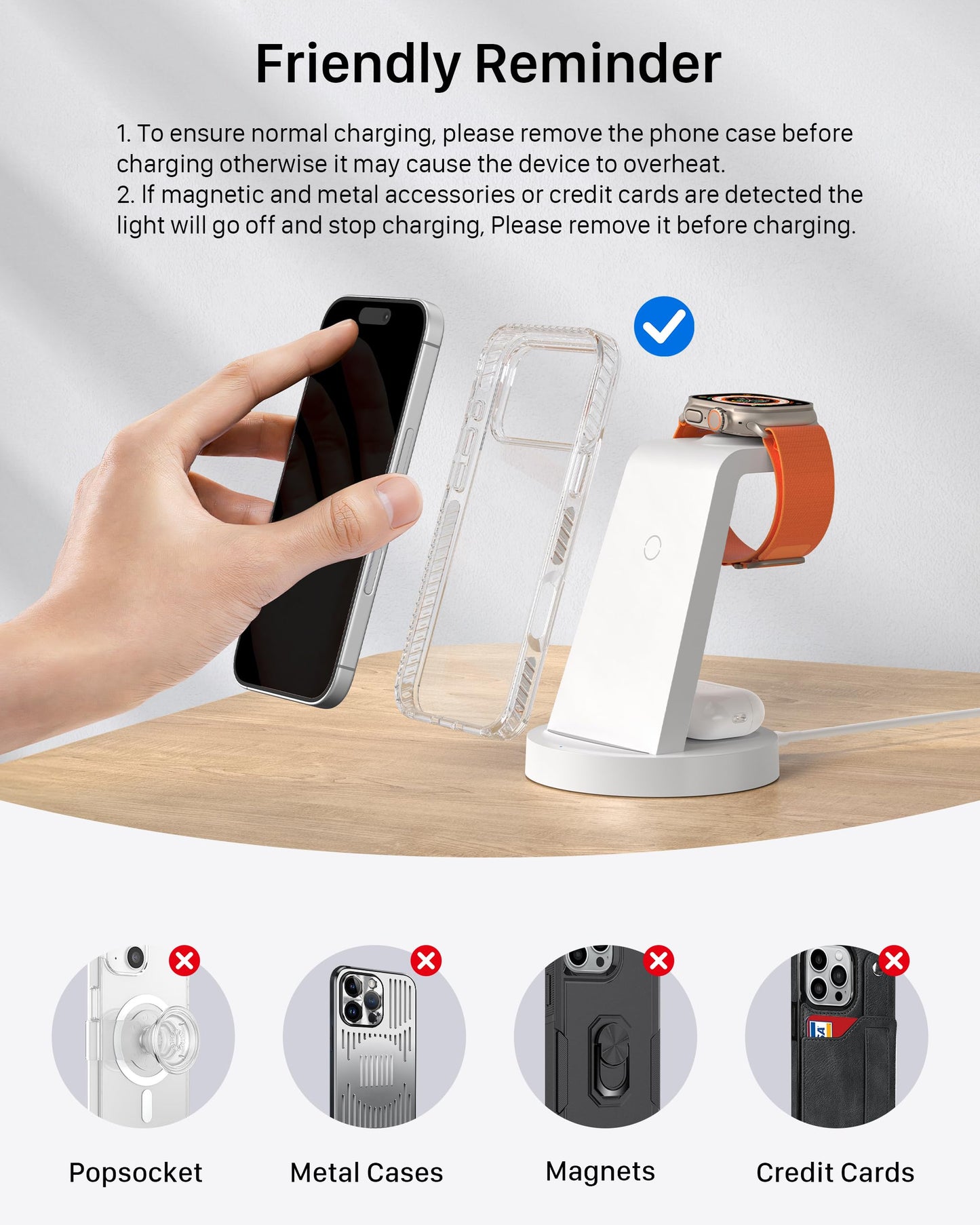 Anlmz 3 in 1 Charging Station