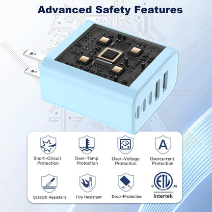 Multi-Port USB Charger Block (5 Ports)