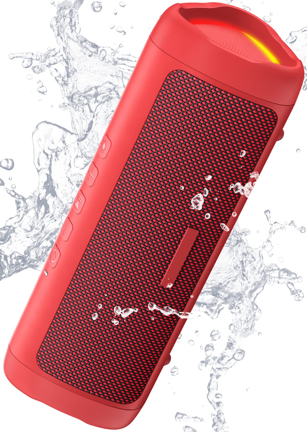 Bluetooth Speaker with HD Sound, Portable Wireless, IPX5 Waterproof