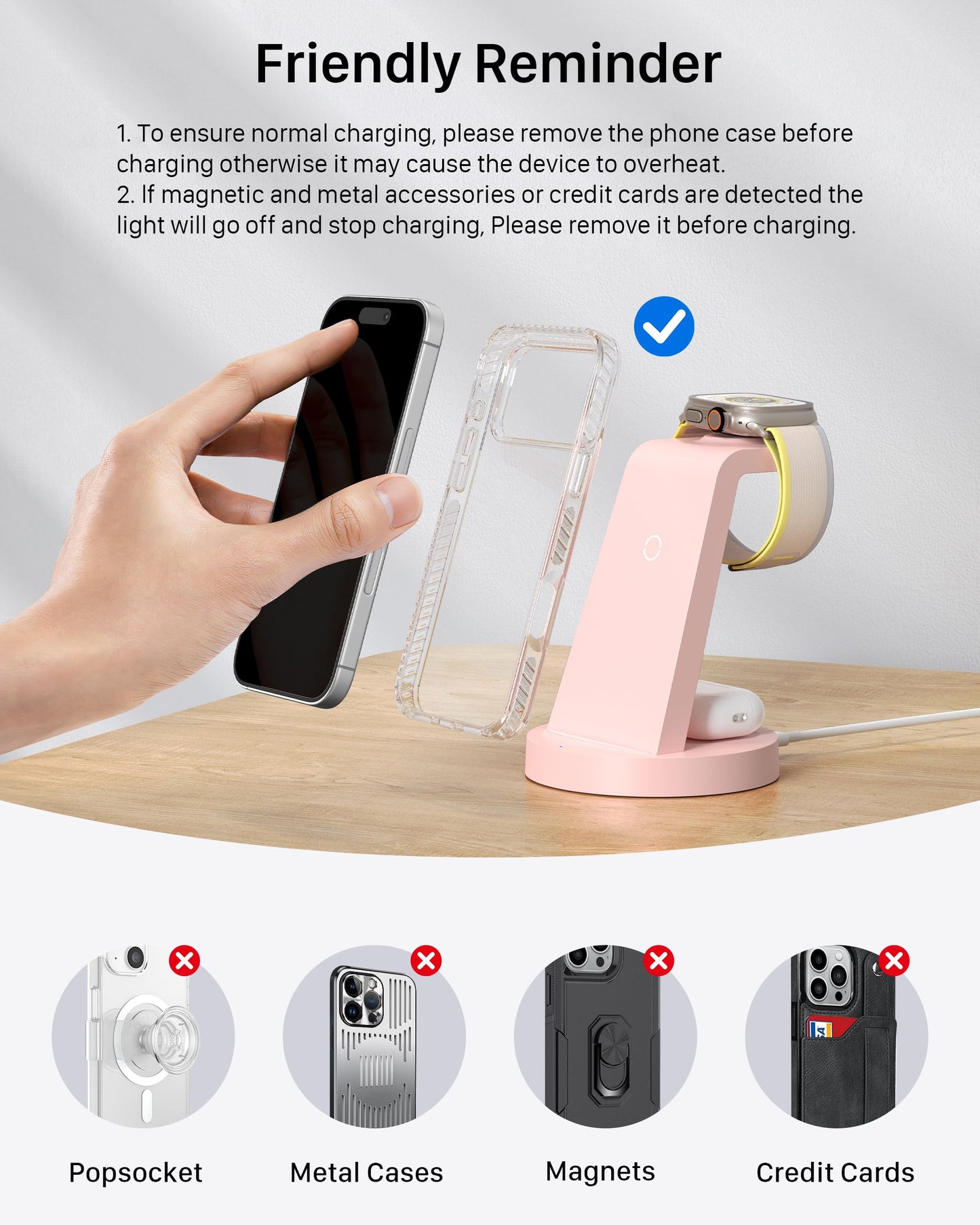 Anlmz 3 in 1 Charging Station