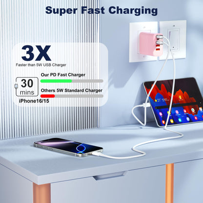 Multi-Port USB Charger Block (5 Ports)