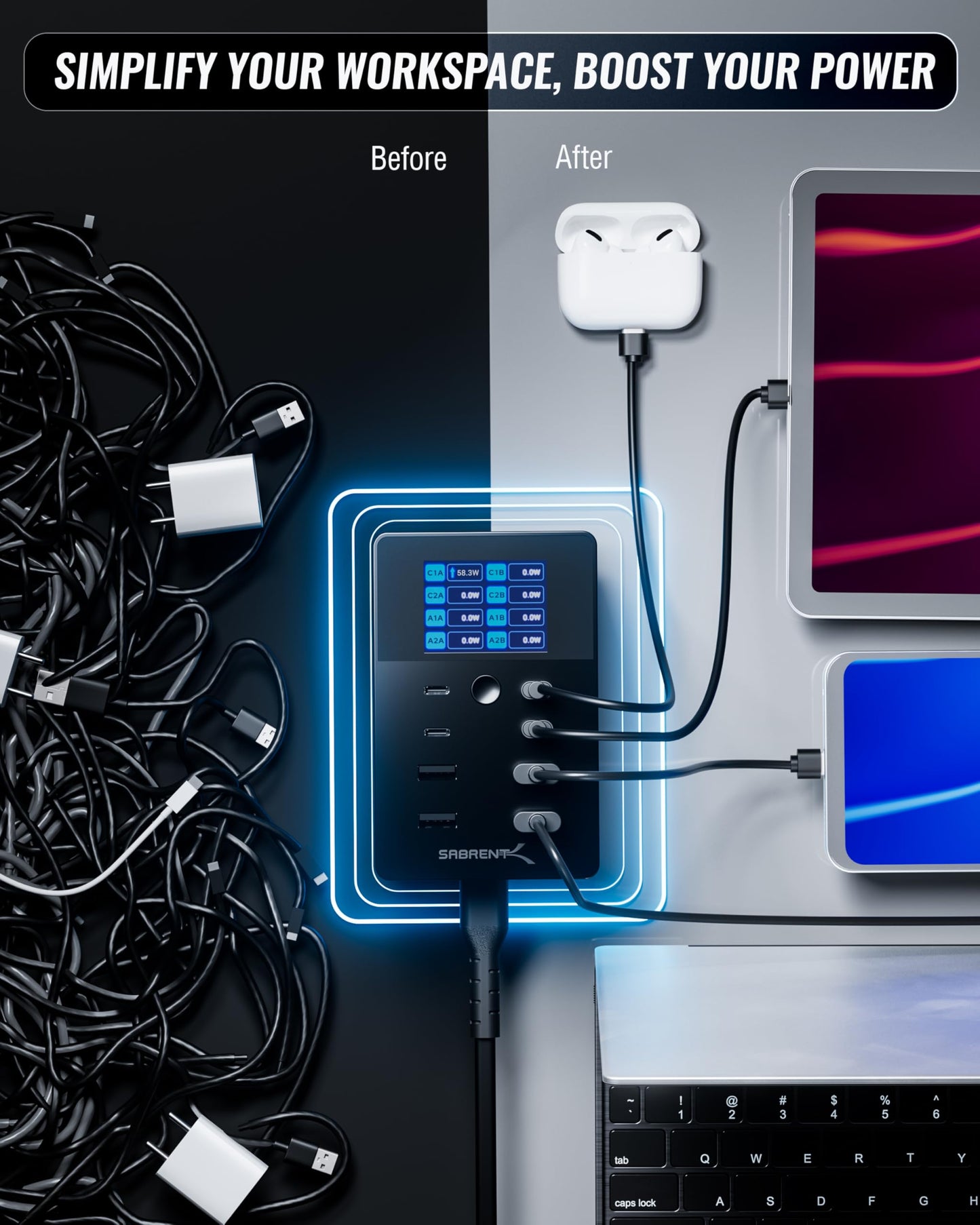8-Port High Power Charging Station