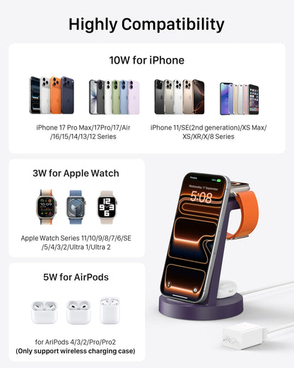 Anlmz 3 in 1 Charging Station