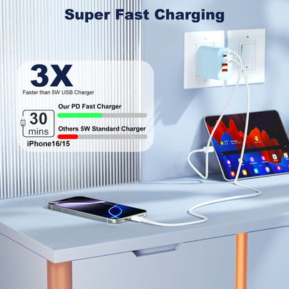 Multi-Port USB Charger Block (5 Ports)