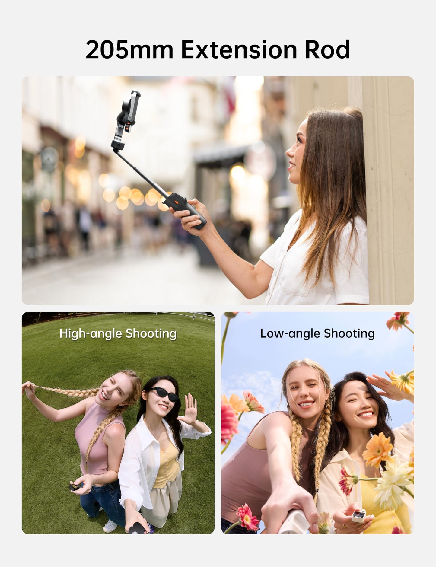 AI Smartphone Gimbal Stabilizer
