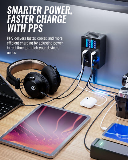 8-Port High Power Charging Station