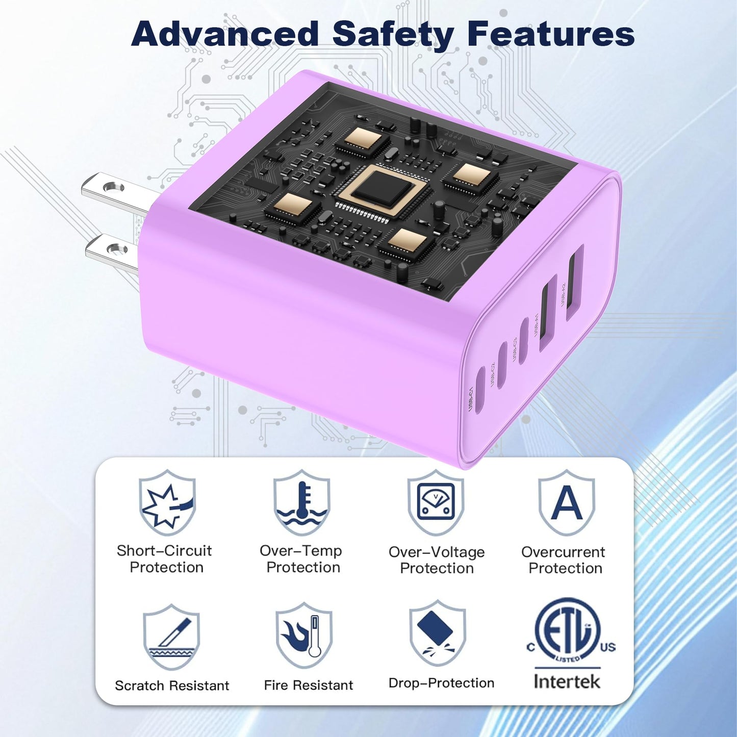 Multi-Port USB Charger Block (5 Ports)