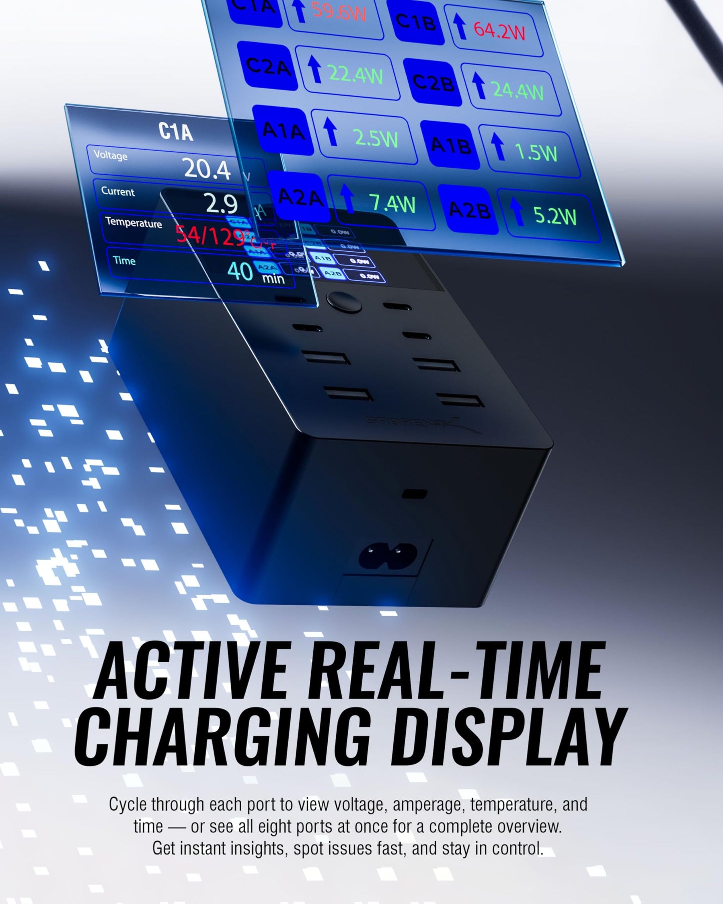 8-Port High Power Charging Station