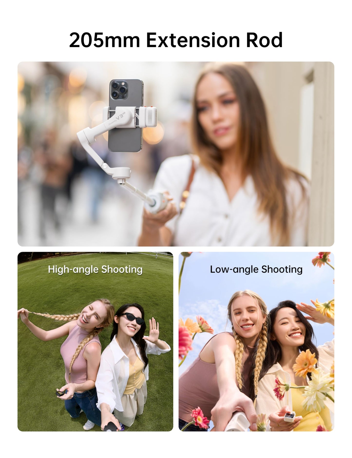 AI Smartphone Gimbal Stabilizer