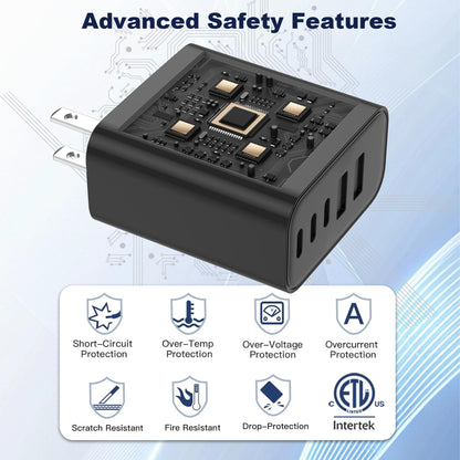Multi-Port USB Charger Block (5 Ports)