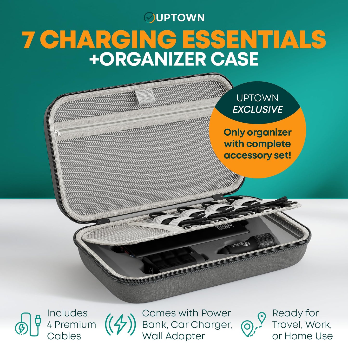7-Piece Travel Charging Bundle